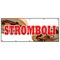 Signmission STROMBOLI BANNER SIGN pizza subs italian restaurant deli B-120 Stromboli - alternate 1